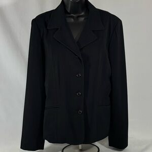 Eddie Bauer Elegant Black Suit Jacket